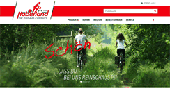 Desktop Screenshot of haberland.de